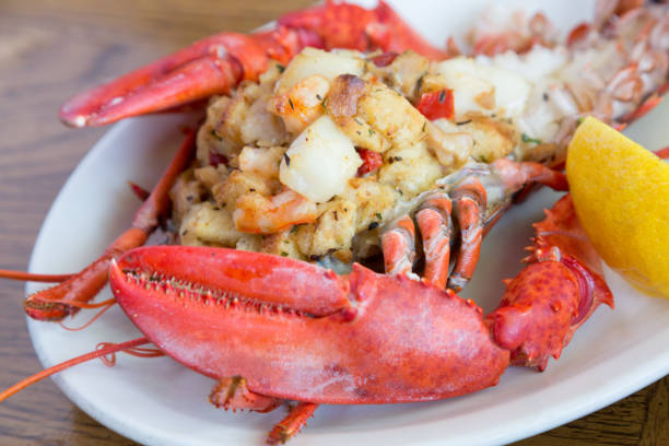istock Gourmet Stuffed Lobster 168626941