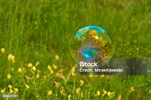 istock Soap bubble as background 168627351