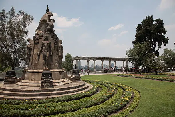 Chapultepec Castle is the National Museum of History ((Museo Nacional de Historia), in Chapultepec park, Mexico city, Mexico.