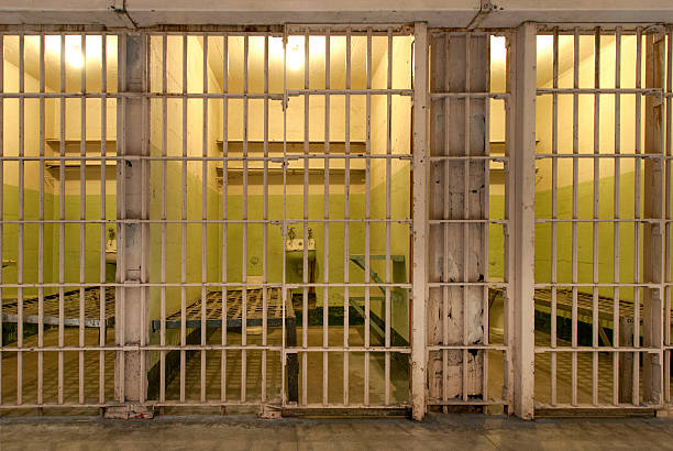 Prison Prison cells. alcatraz island photos stock pictures, royalty-free photos & images