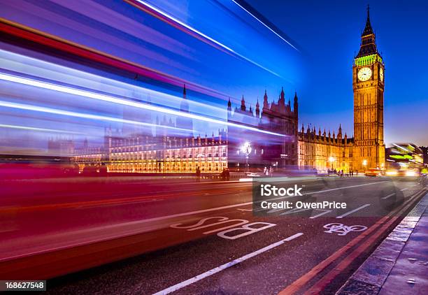 Photo libre de droit de Big Ben De Westminster À Londres banque d'images et plus d'images libres de droit de Bus - Bus, Capitales internationales, City of Westminster - Londres