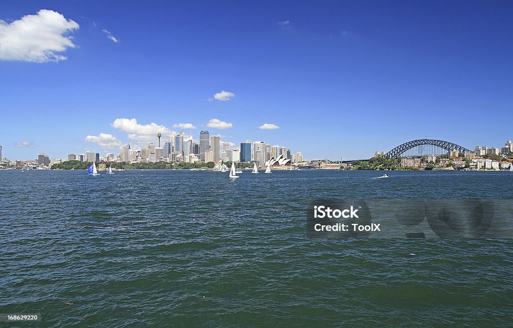 Skyline von Sydney - Lizenzfrei Arbeitsstätten Stock-Foto