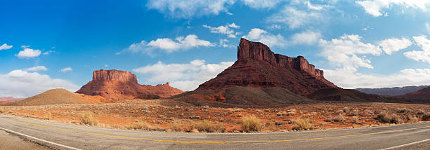 istock Parriott and Covent Mesa, Scenic Byway 128, Castle Valley, Utah 168629296