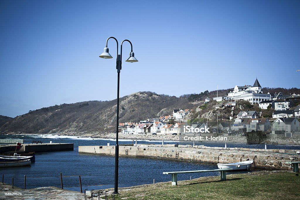 Sueco en Skåne puerto - Foto de stock de Aldea libre de derechos