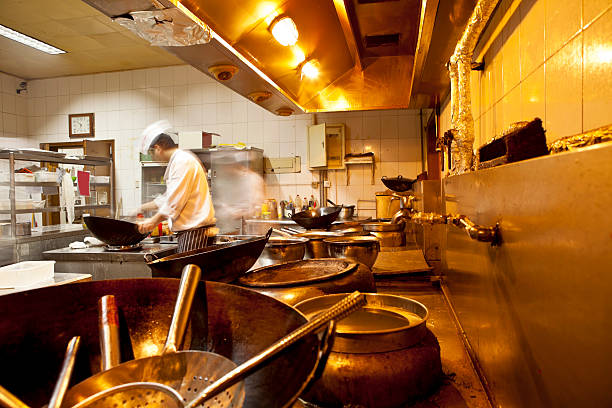 istock motion chefs of a restaurant kitchen 168630066