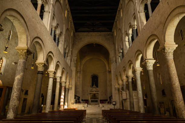 istock Inside of Bari Cathedral in Bari, Italy 1686302614