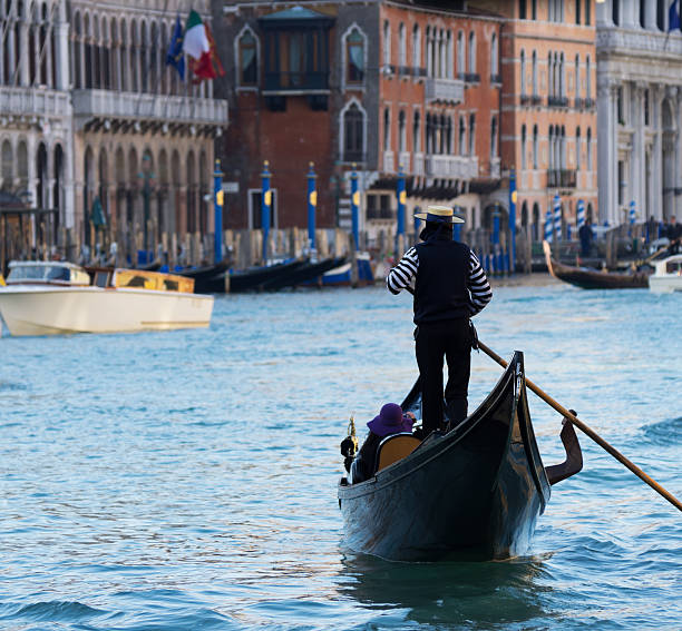 istock Gondola on Canal Grande in Venice 168631822
