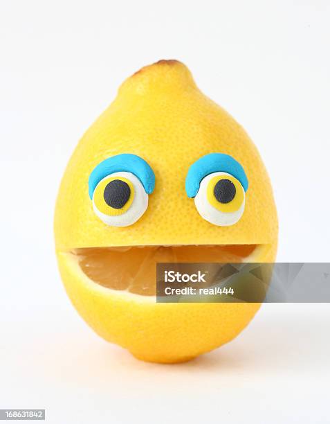 Foto de Creative Frutas E Legumes e mais fotos de stock de Limão amarelo - Limão amarelo, Humor, Rosto antropomórfico