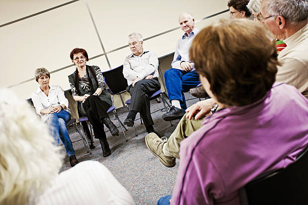 istock Social worker in the community center 168632234