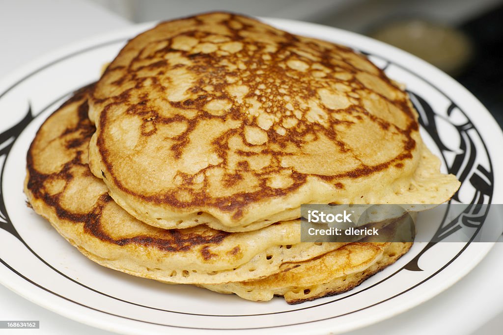 Trois les crêpes de blé complet uni - Photo de Aliments et boissons libre de droits