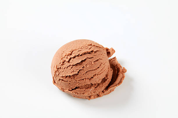 istock Scoop of chocolate icecream 168635205