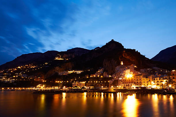 Amalfi Coast At Night Stock Photos, Pictures & Royalty-Free Images - iStock