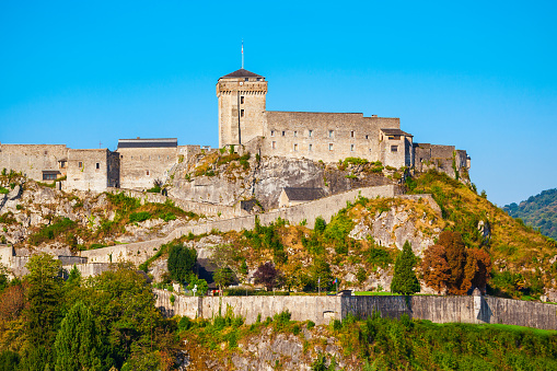 De La Fratta or Cesta is second tower of San Marino. Composite photo