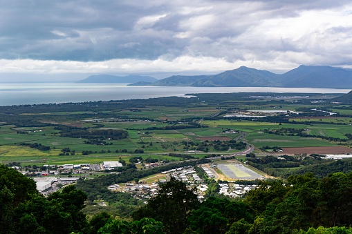 An easy place to stop and enjoy the fantastic vista over Cairns.