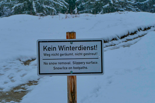 Symbolic Dangers of Winter