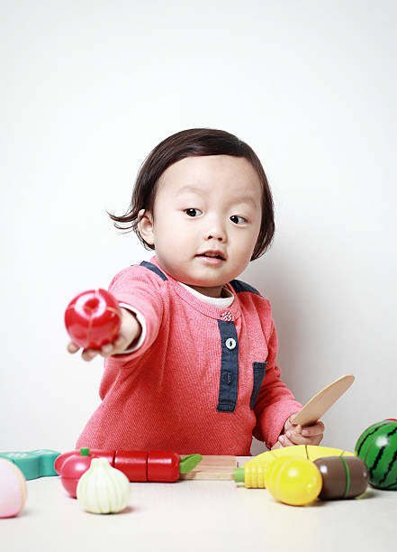 istock Cute Asian baby 168641618