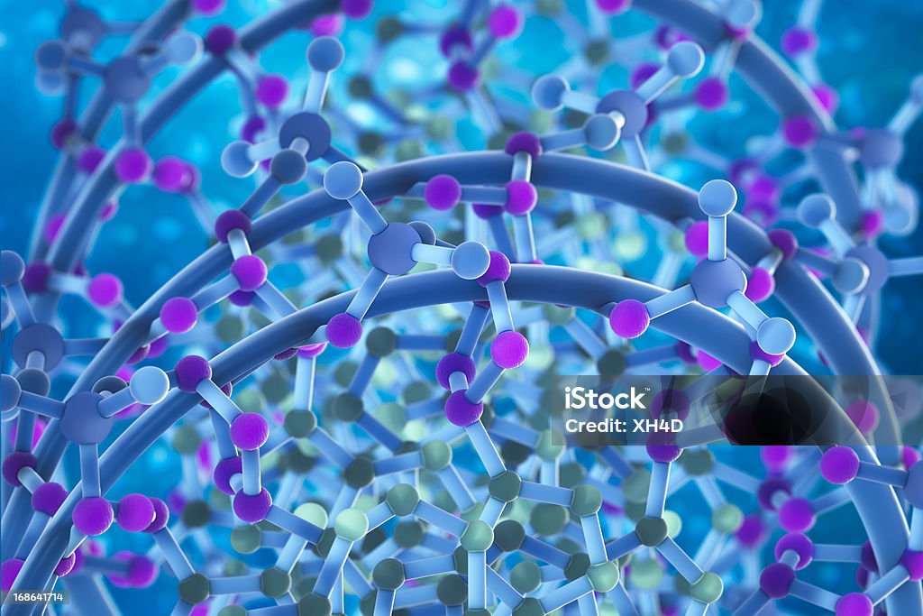 ADN 3D Illustration biomédicale - Photo de Abstrait libre de droits