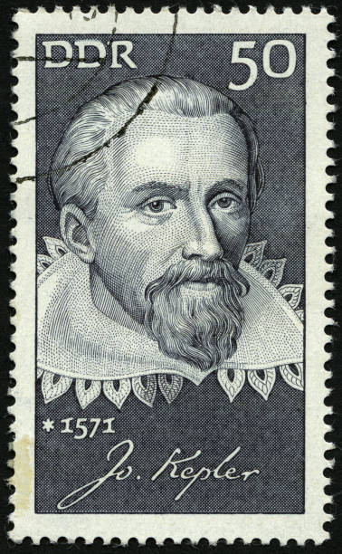 istock Johannes Kepler, Postage Stamp of East Germany 168642675