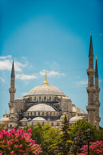 mesquita azul em istambul - sultan ahmed mosque imagens e fotografias de stock