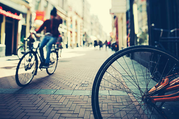 Street scene from Amsterdam downtown.
