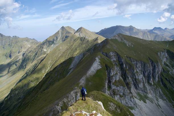 istock Buda and Arpasu Peaks, Fagaras Mountains, Romania 1686482725