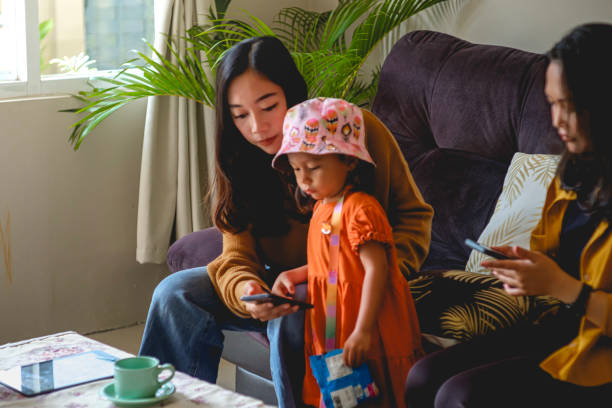 istock Work from Home with My Son and his Aunt 1686484998