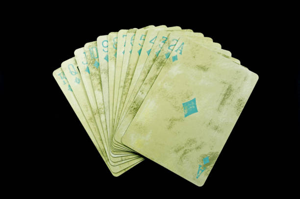 istock Suit of Antique Playing Cards... Diamonds 168648666