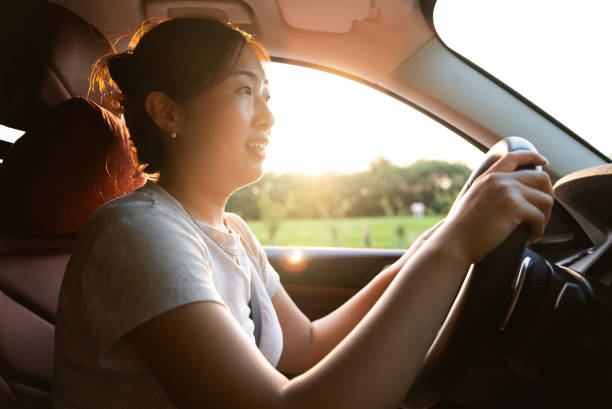 istock Women driving to work in the morning 1686503726