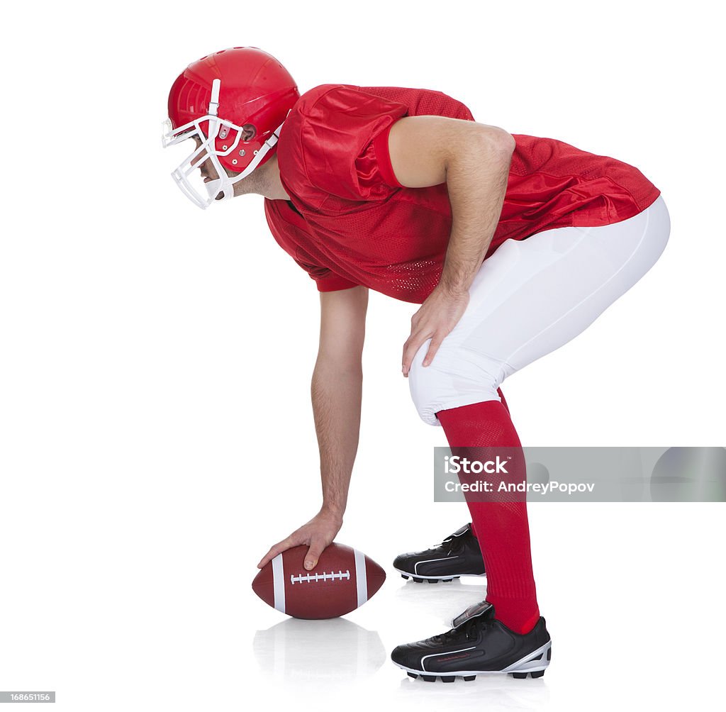 Portrait de Joueur de Football américain - Photo de Activité de loisirs libre de droits