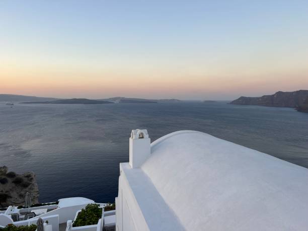 istock Oia town at sunrise 1686529415