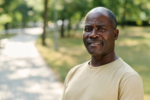 istock Senior man training in the park 1686536422