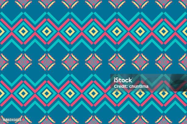 V Ethnic Pattern Ethnic Patterns Stock Illustration - Download Image Now - Abstract, Art ...