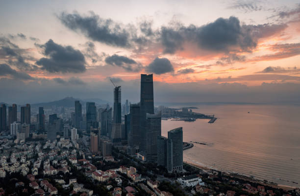 istock Qingdao Sunrise at sea 1686550454