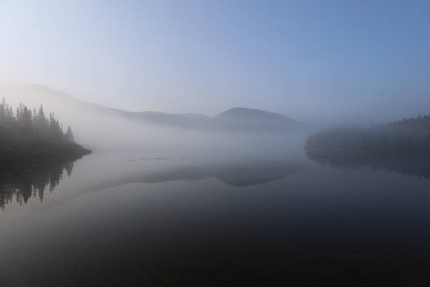 istock Fog On Lake Cascapedia - Quebec 1686561188