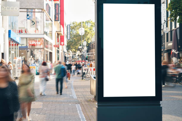 istock Digital Billboard in a City Street Downtown 1686570591