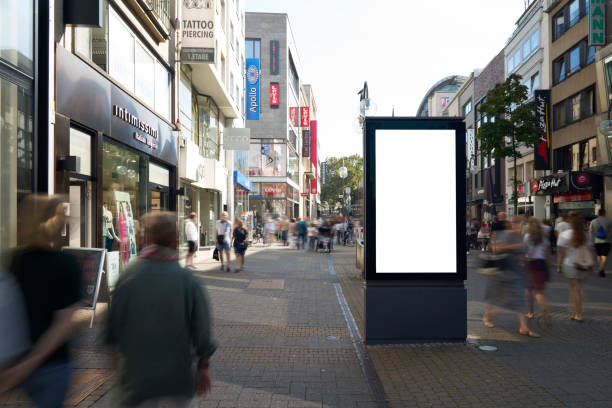 istock Digital Billboard in a City Street Downtown 1686570592