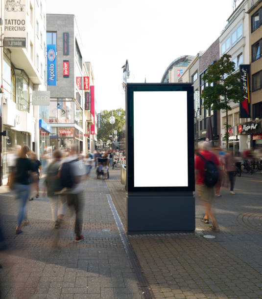 istock Digital Billboard in a City Street Downtown 1686570593