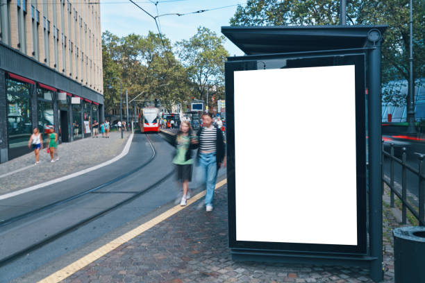 istock Digital Billboard in a City Street Downtown 1686572186