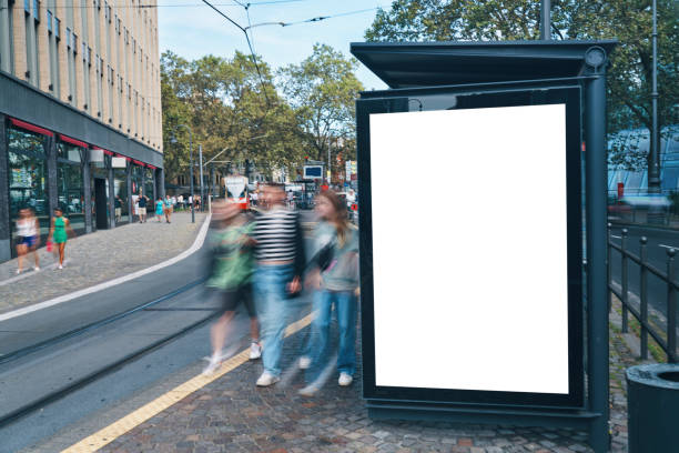 istock Digital Billboard in a City Street Downtown 1686572189