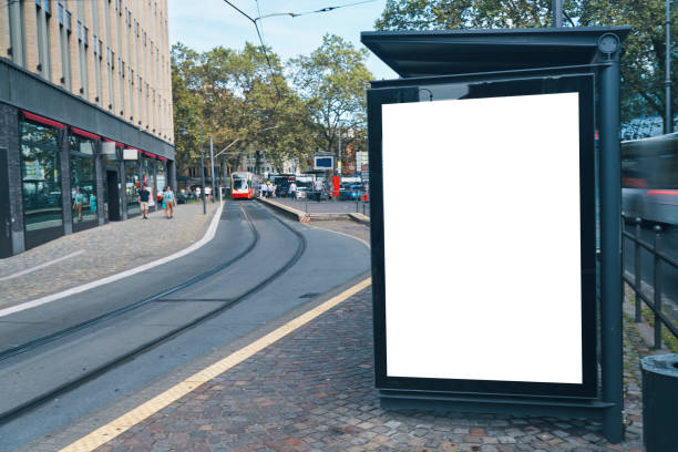 istock Digital Billboard in a City Street Downtown 1686572196