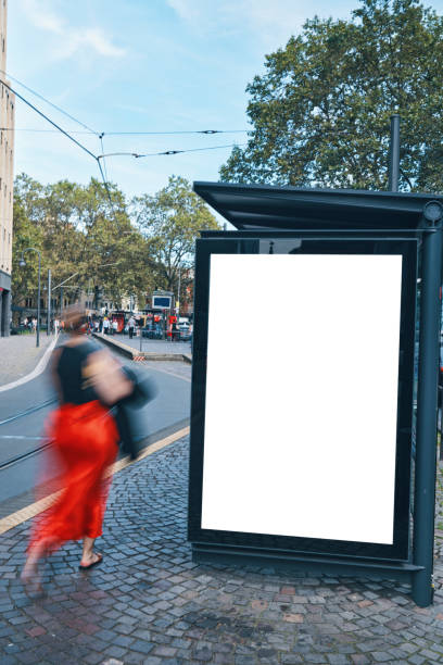 istock Digital Billboard in a City Street Downtown 1686572201