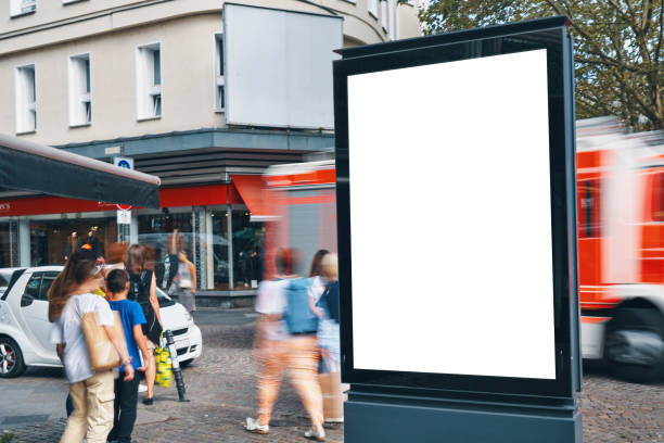 istock Digital Billboard in a City Street Downtown 1686572641