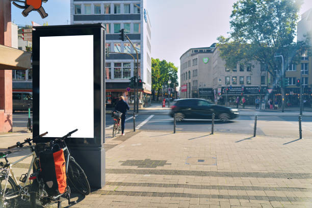istock Digital Billboard in a City Street Downtown 1686572742
