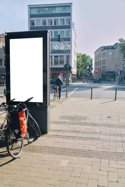 istock Digital Billboard in a City Street Downtown 1686572759