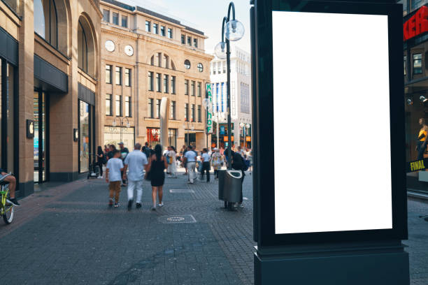 istock Digital Billboard in a City Street Downtown 1686575966