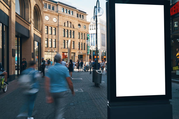istock Digital Billboard in a City Street Downtown 1686575977