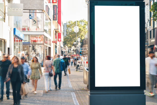 istock Digital Billboard in a City Street Downtown 1686575987