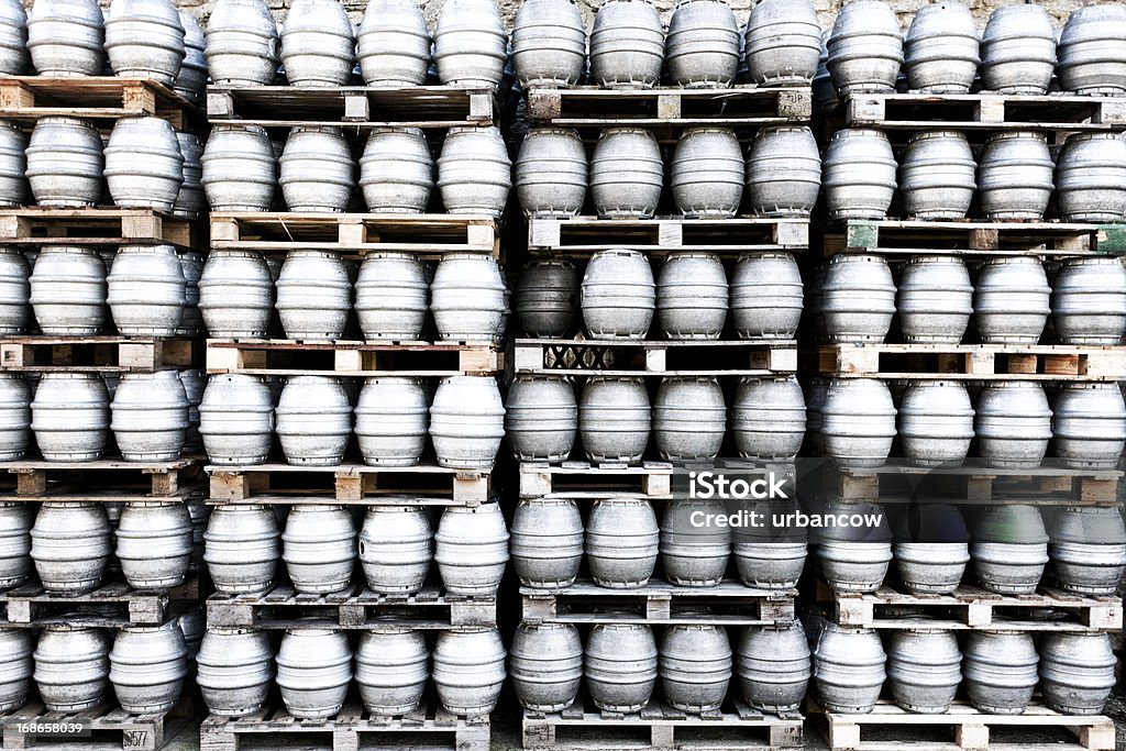 Barile di birra - Foto stock royalty-free di Alluminio