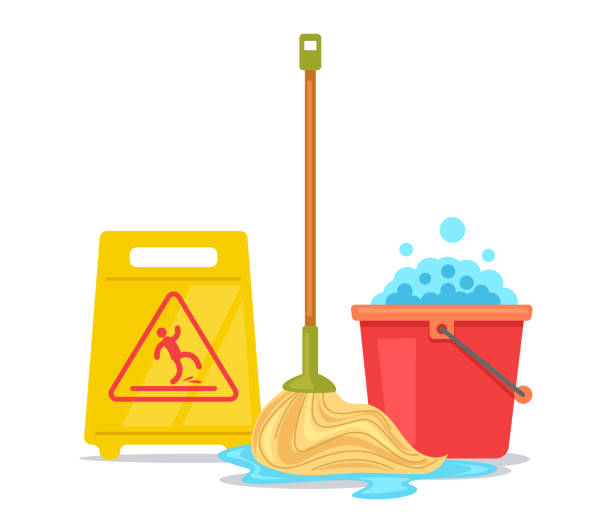 10+ Industrial Mop And Bucket Drawing Stock Illustrations, Royalty-Free ...