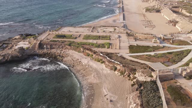 The palaces of Herod the Great in Caesarea